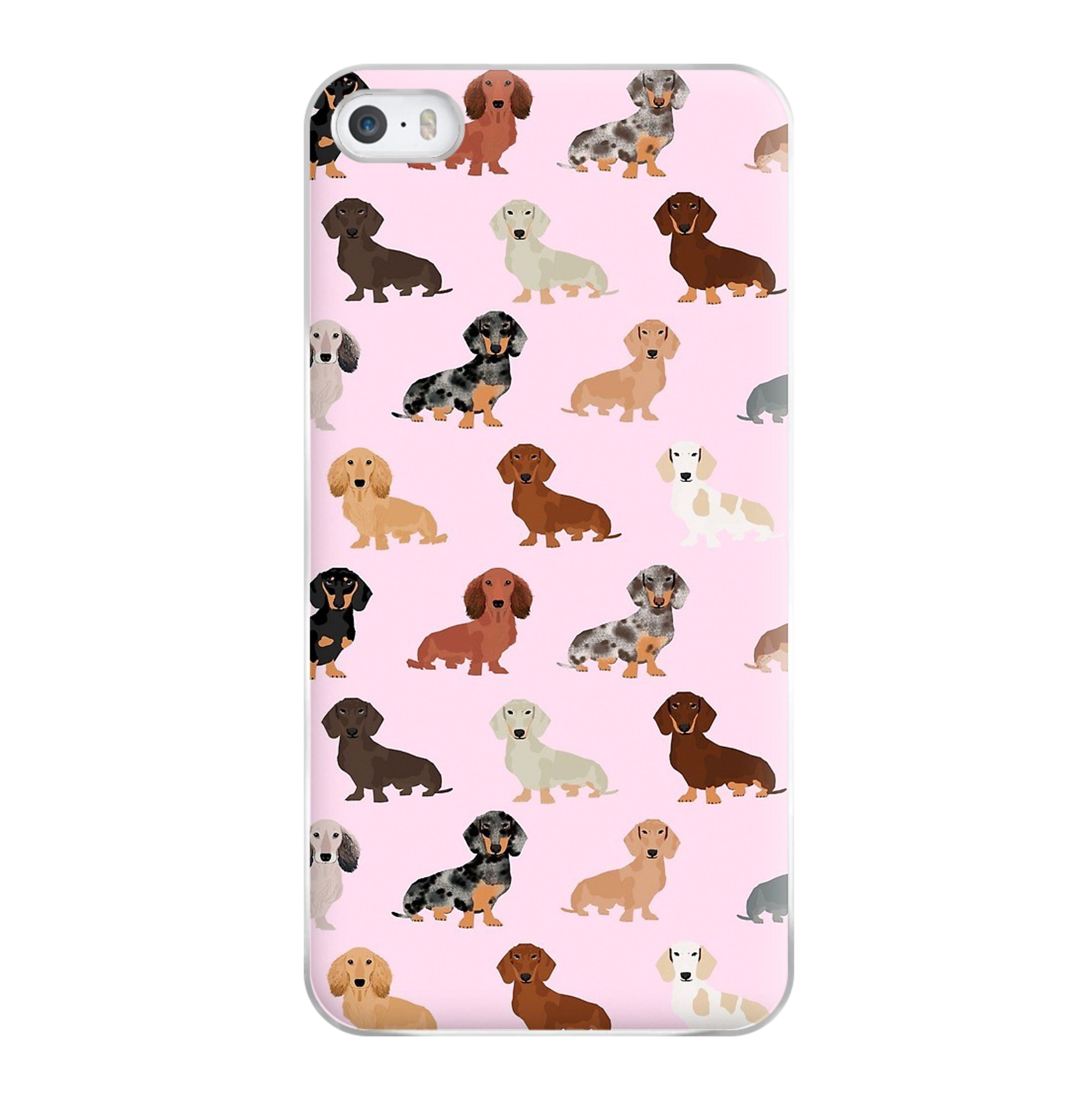 Dachshund Breed Pattern Phone Case