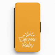 Summer Baby Flip / Wallet Phone Case 1