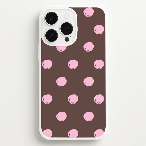 Chocolate & Strawberry Buttons iPhone 13 Pro Max Case