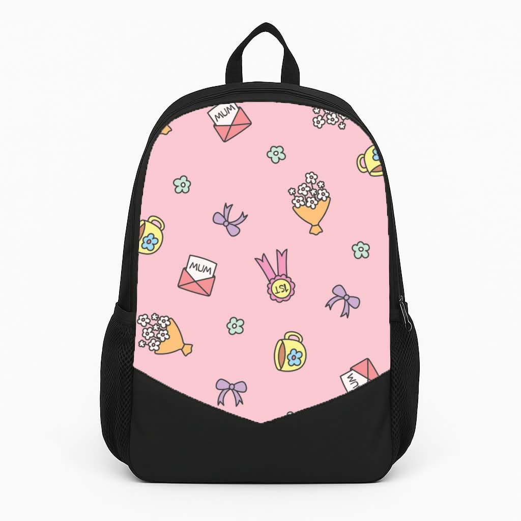 Mum Doodles Pattern Backpack