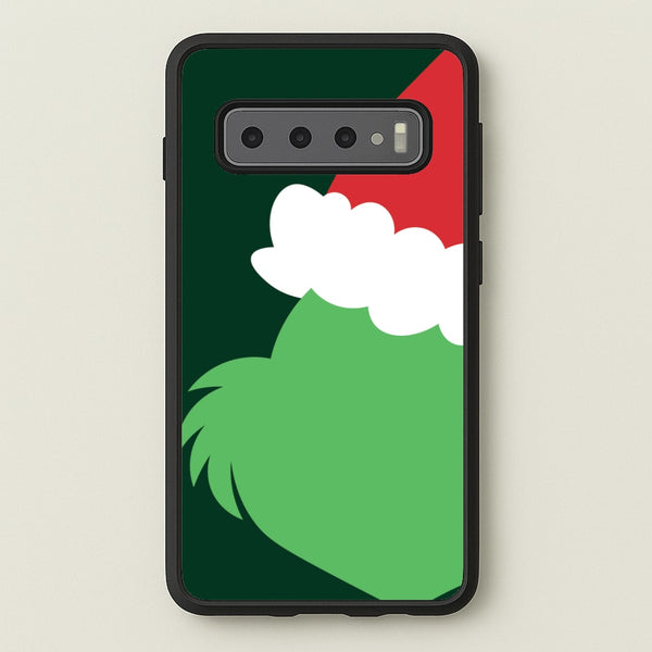 Green Creature Faceless Galaxy S10 Case