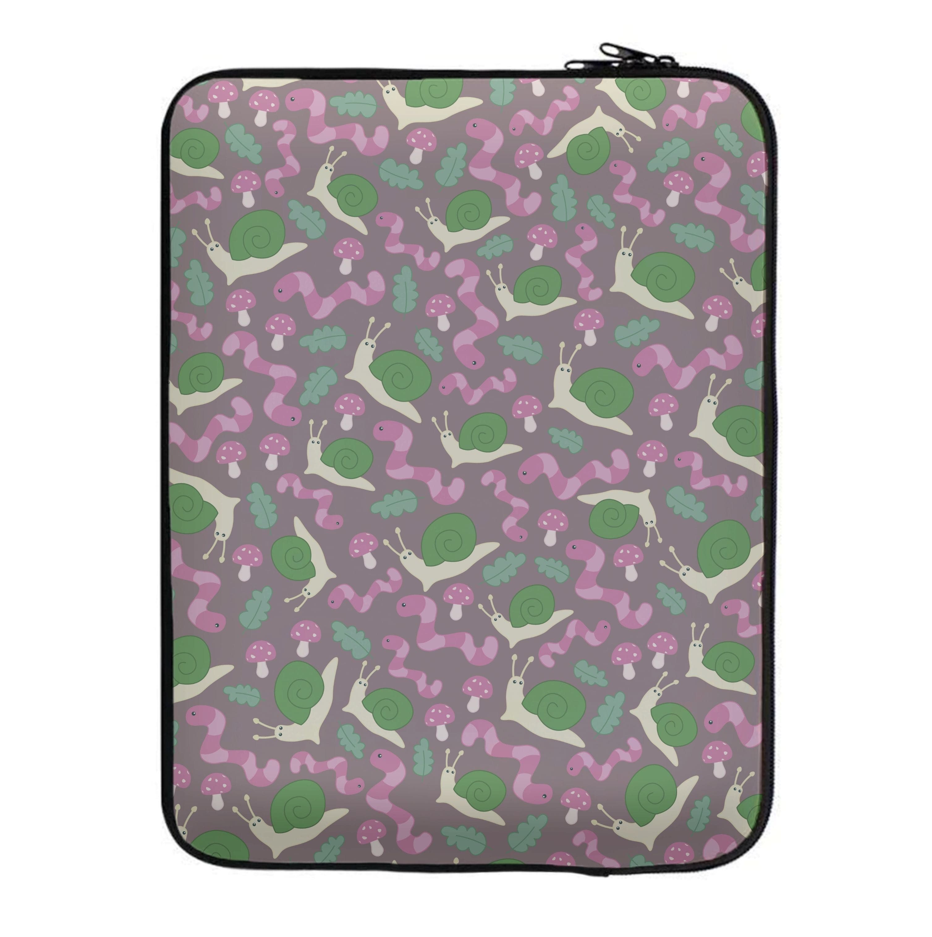 Snails - Animal Patterns Laptop Sleeve