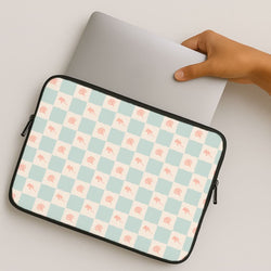 Patchwork Floral Pattern MacBook Cover