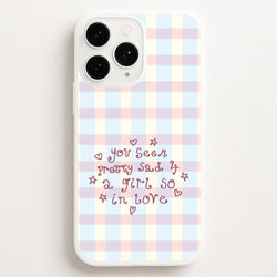 Dreamy Plaid Phone Case for Apple iPhone, Samsung Galaxy, Huawei and Google Pixel