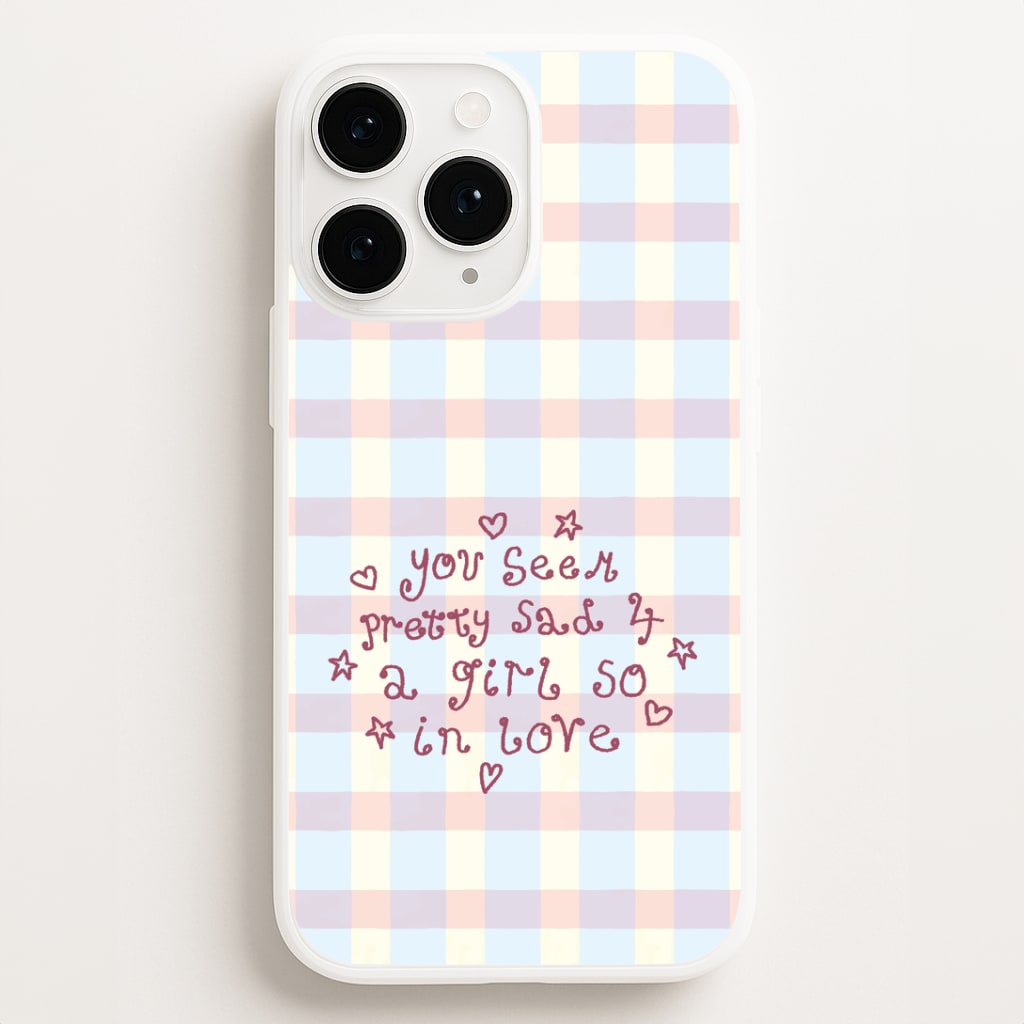 Dreamy Plaid iPhone 16 Pro Max Case