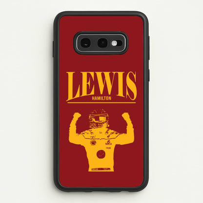 Lewis Red And Gold Galaxy S10e Case