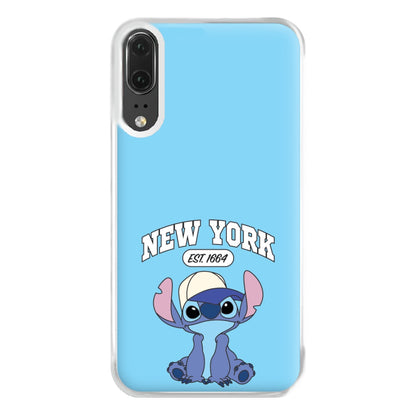New York Blue Alien Huawei P20 Case