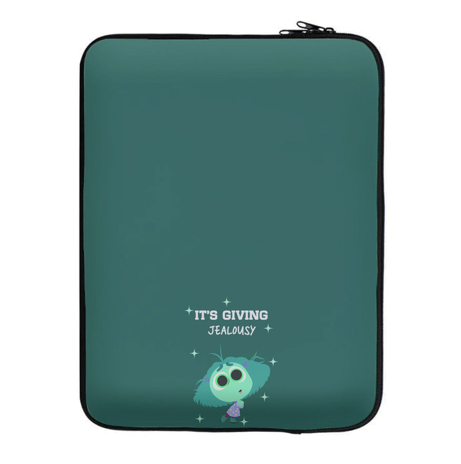 It's Giving Jelousy - Inside Out Laptop Sleeve