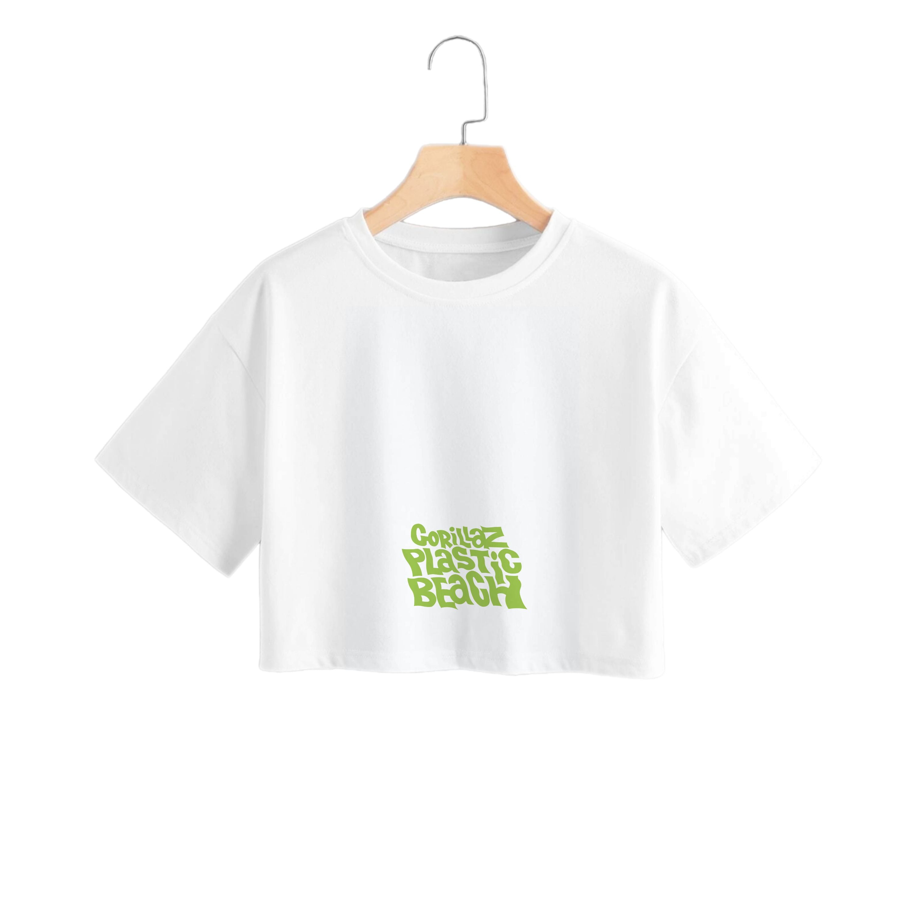 Plastic Beach Crop Top