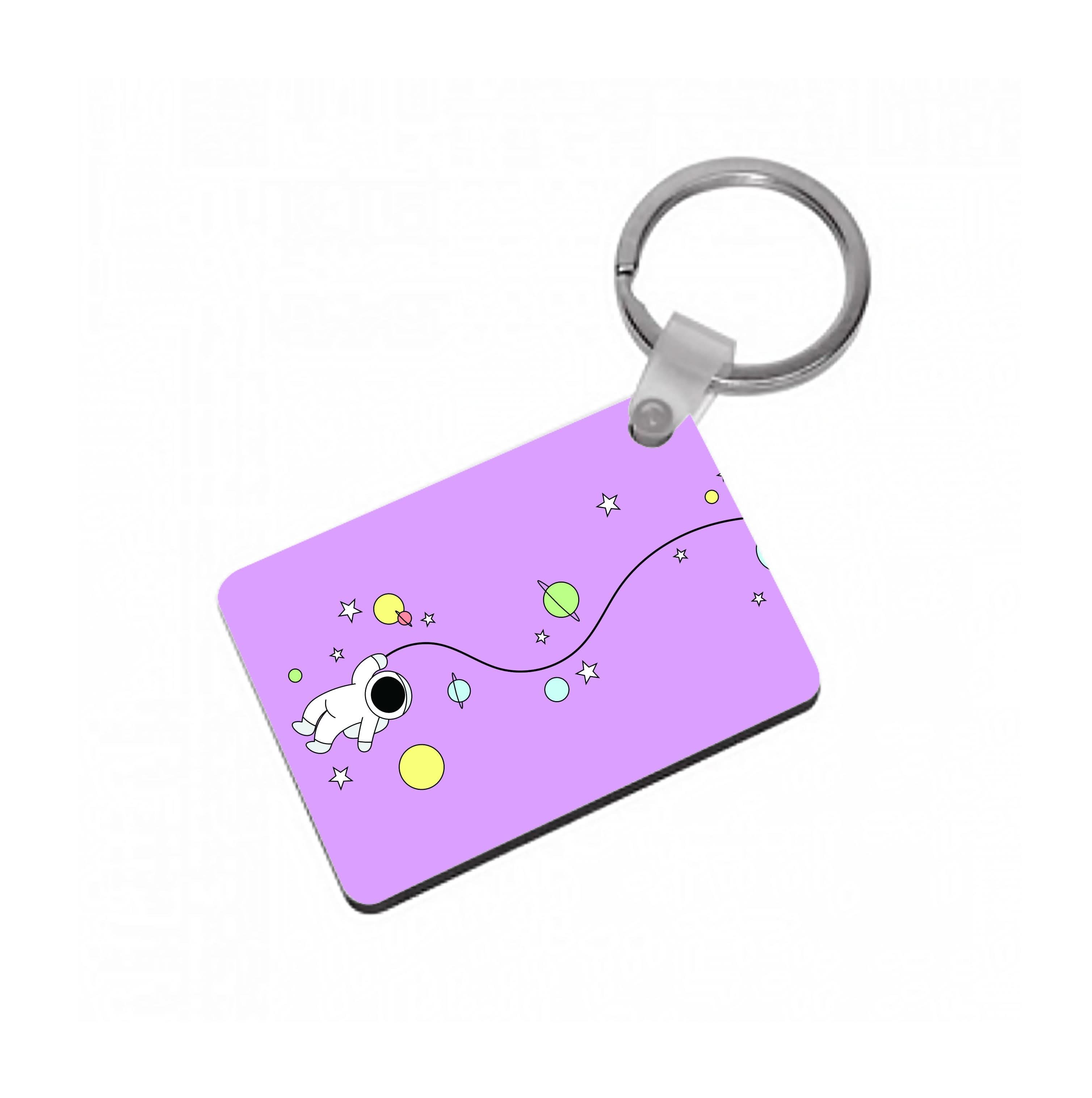 Cute Hanging Astronaut Keyring