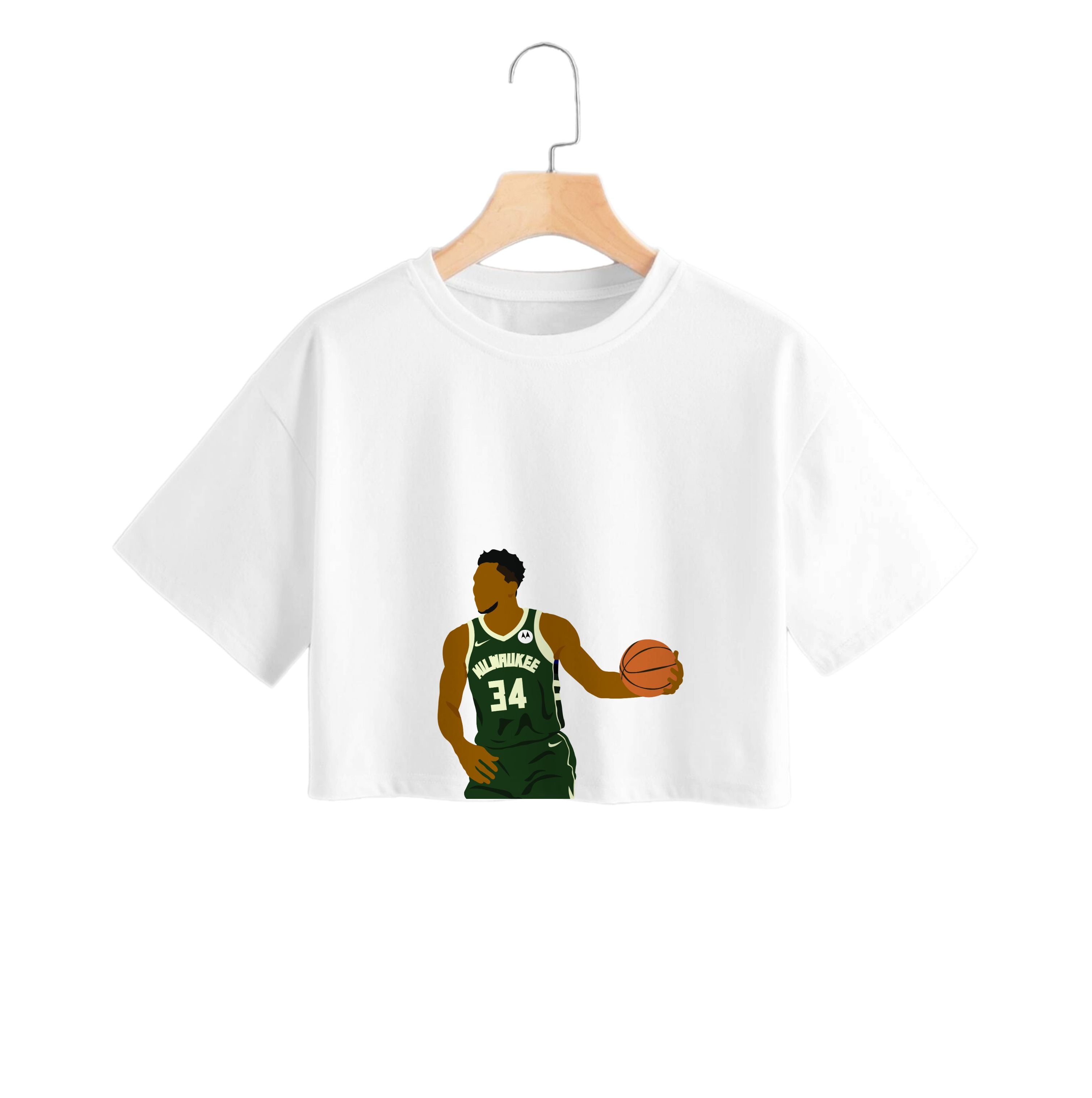 Giannis - Basketball Crop Top