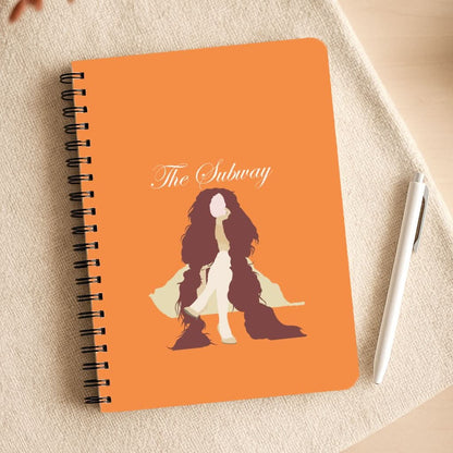 Subway Orange Notepad