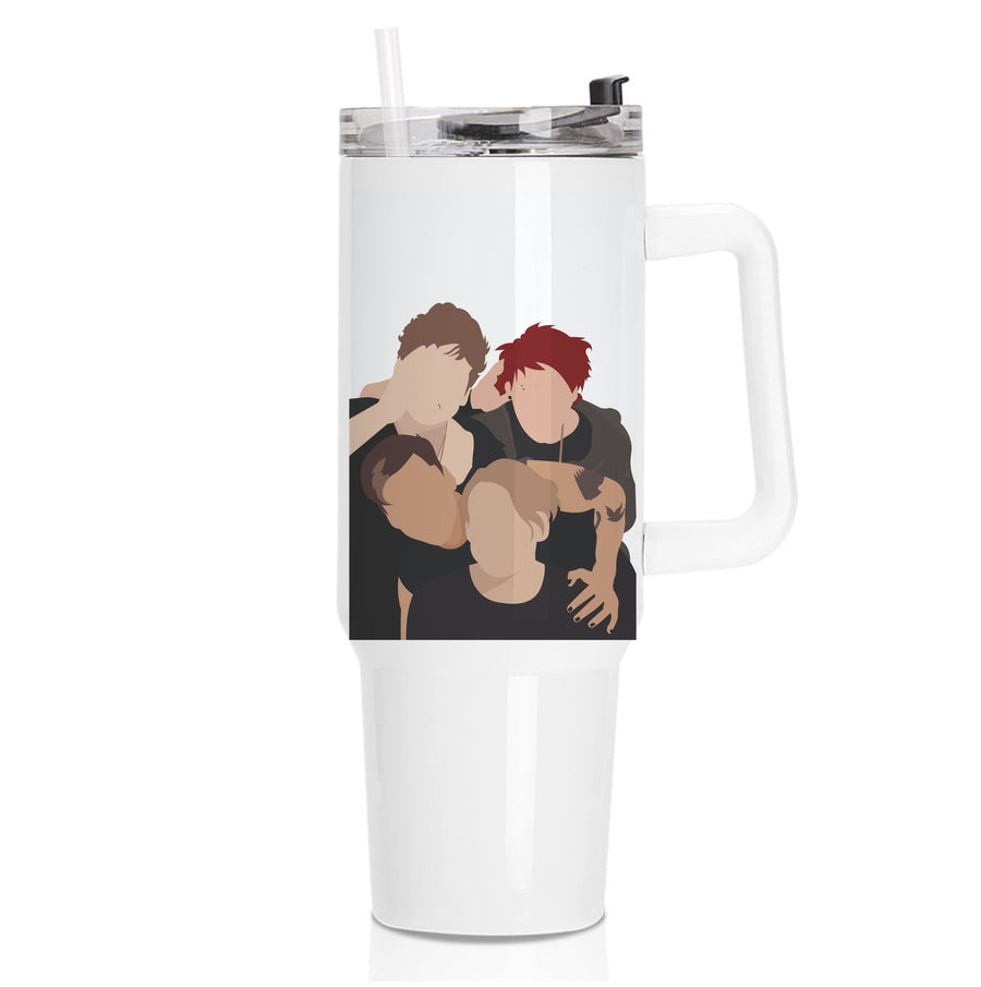 The Band - 5 Seconds Of Summer Tumbler