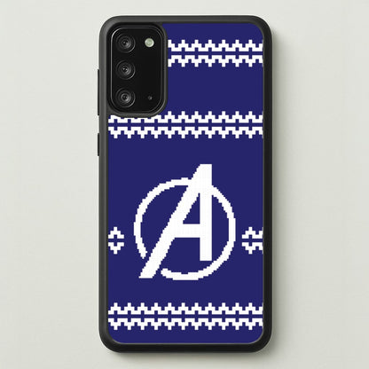 Superhero Team Blue Christmas Jumper  Galaxy Note 20 Case