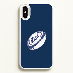 Dad Rugby Ball iPhone XS Max Case