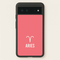 Aries Pastel Zodiac Google Pixel 6 Case