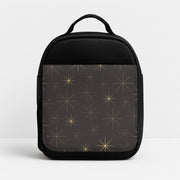 Christmas Gold Stars Pattern Lunchbox 1