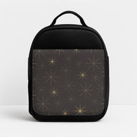 Christmas Gold Stars Pattern Lunchbox