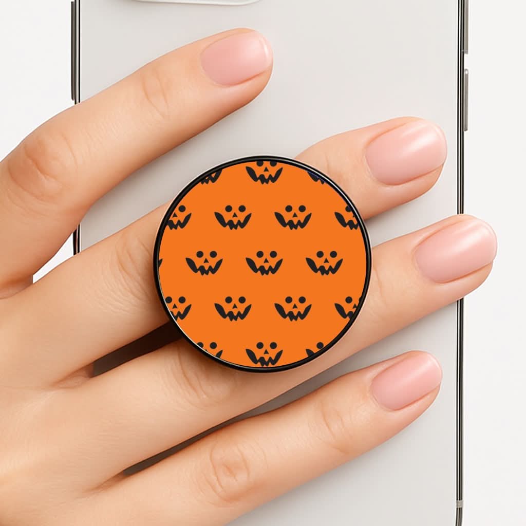 Carved Pumpkin Face Pattern FunGrip