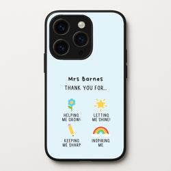 Thank You For Helping Me iPhone 14 Pro Case
