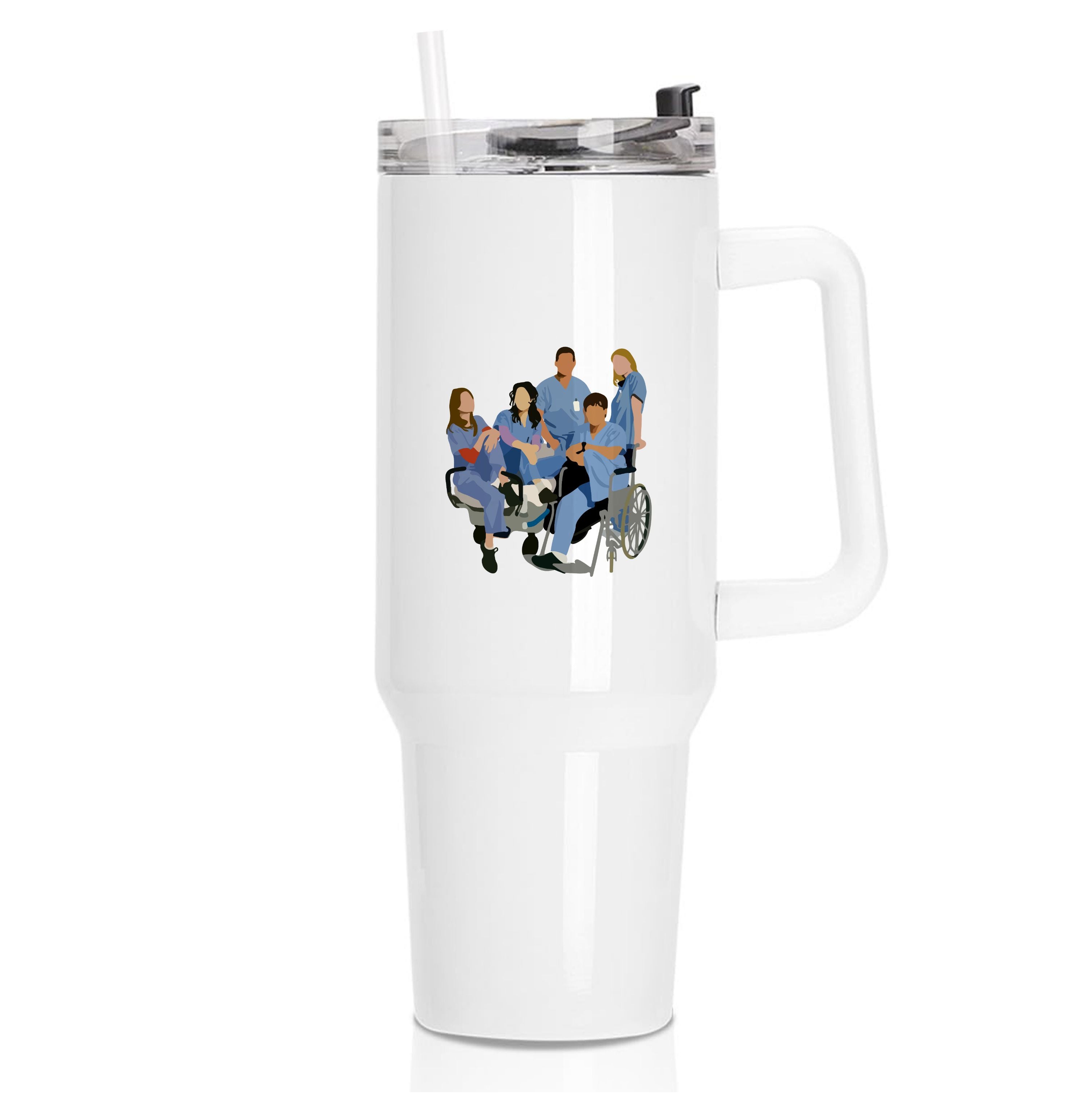 Greys Cast Tumbler