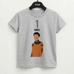 Norris 2026 Grey Kids T-Shirt