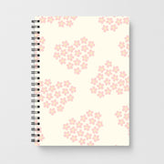 Flower Hearts Pattern Notebook 1
