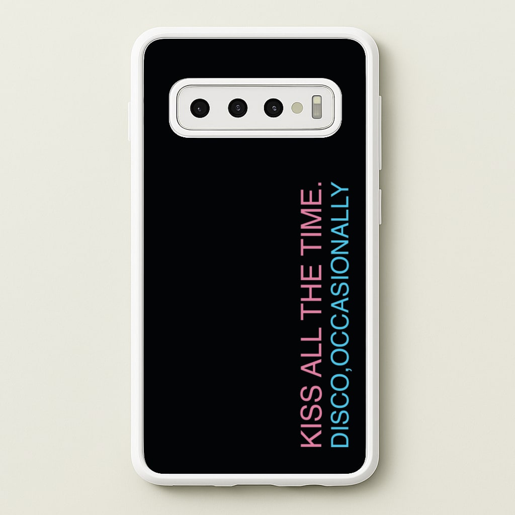 Disco Occasionally Text Galaxy S10 Case