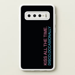 Disco Occasionally Text Galaxy S10 Plus Case