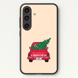 Driving Home For Christmas Truck Galaxy S24 Plus Case