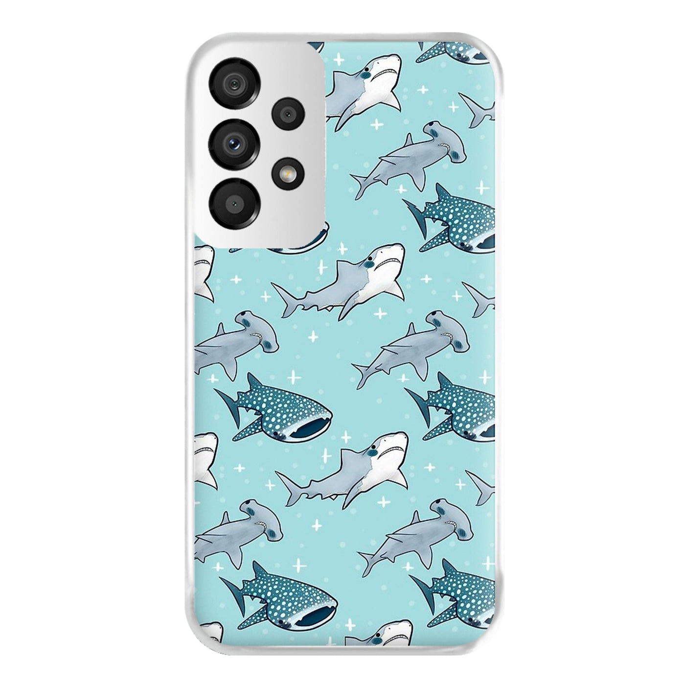 Shark Pattern Phone Case