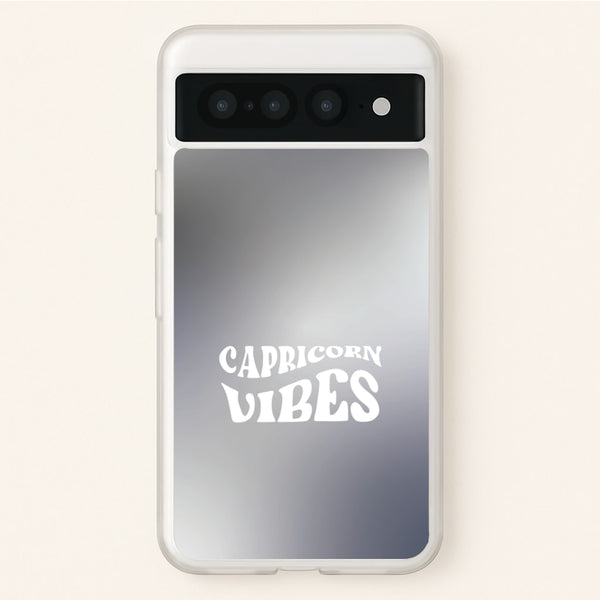 Capricorn Vibes Gradient Zodiac Google Pixel 7 Pro Case