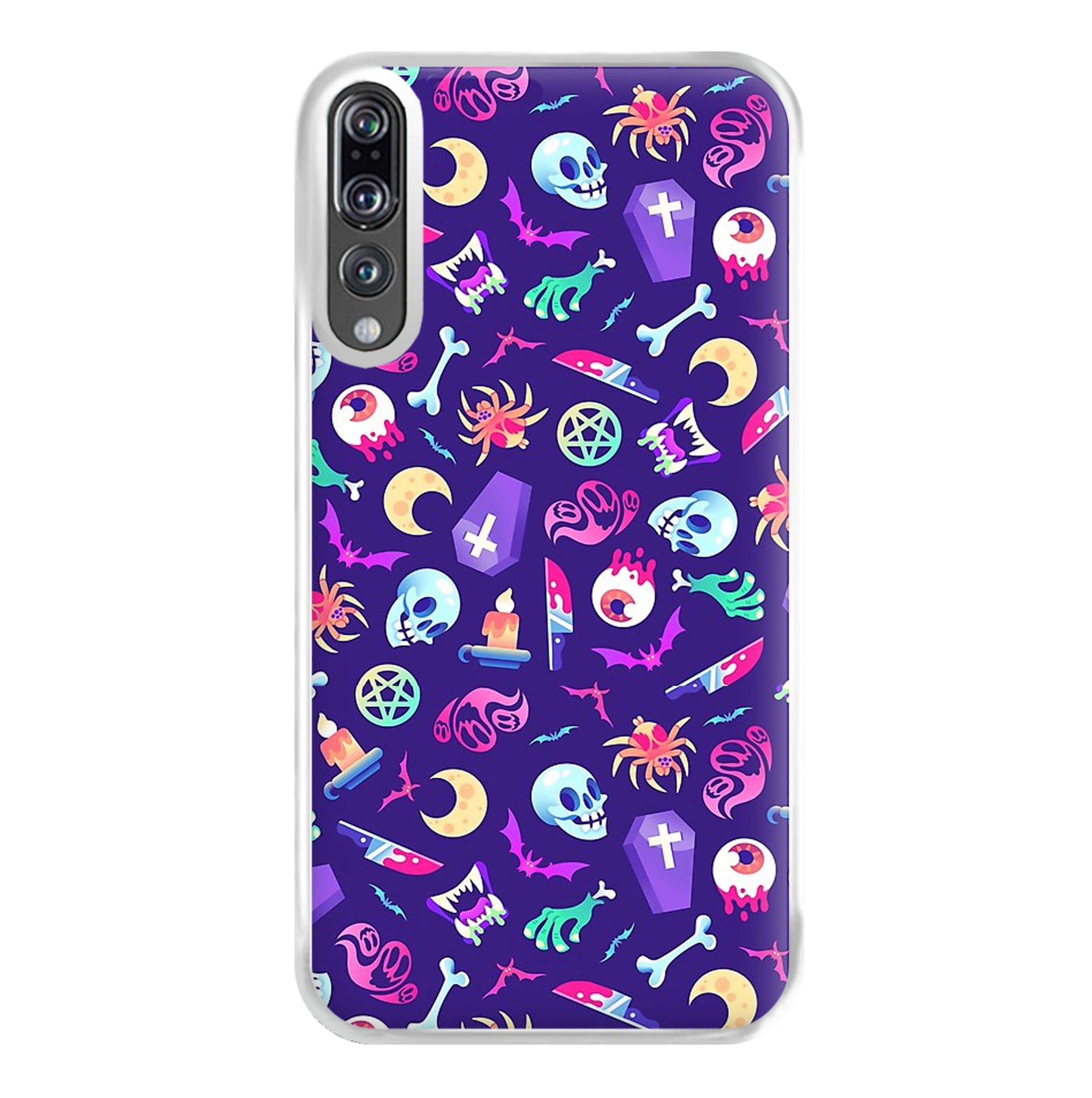 Horroriffic Halloween Pattern Phone Case