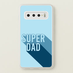 Super Dad Title Galaxy S10 Plus Case