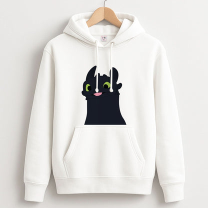 Black Fury Dragon Unisex Hoodie