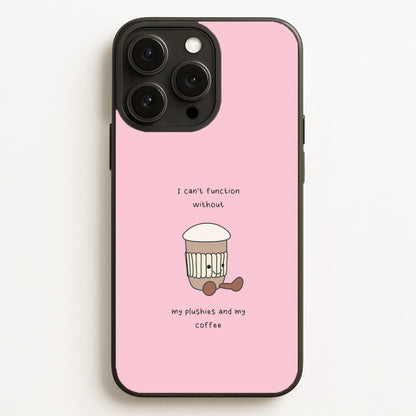 Coffee - Plushy Phone Case for iPhone, Samsung Galaxy and Google Pixel