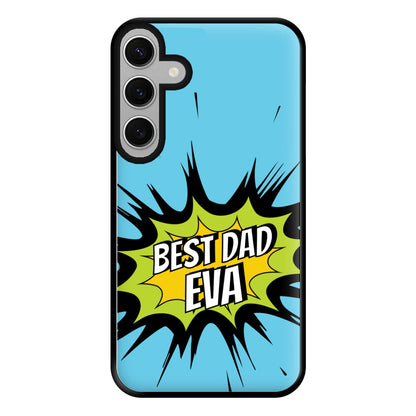Comic Book Best Dad Eva Galaxy S24FE Case