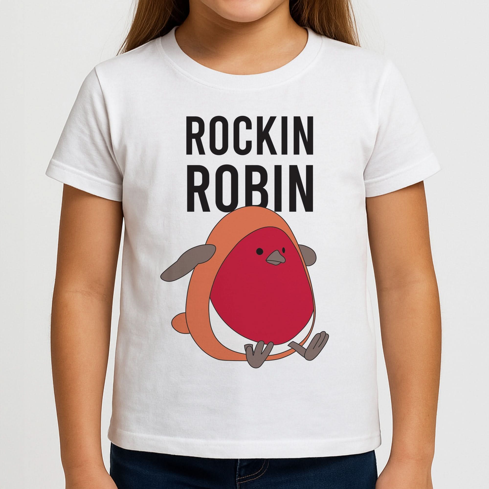 Rockin Robin Plush Girls T-Shirt
