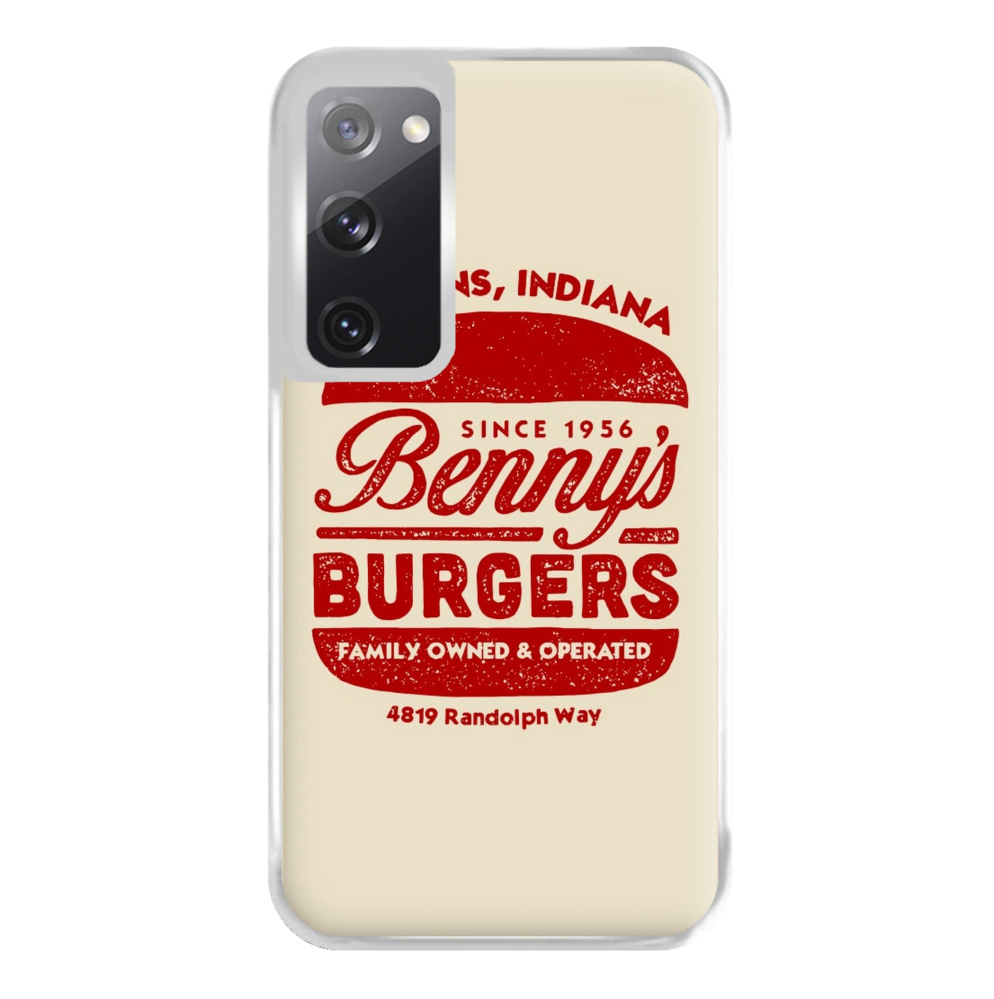 Benny's Burgers - Stranger Things Phone Case