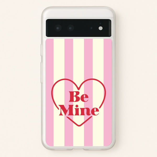 Be Mine Stripey Google Pixel 6 Case