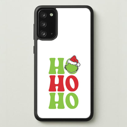 Green Ho Ho Ho Galaxy Note 20 Case