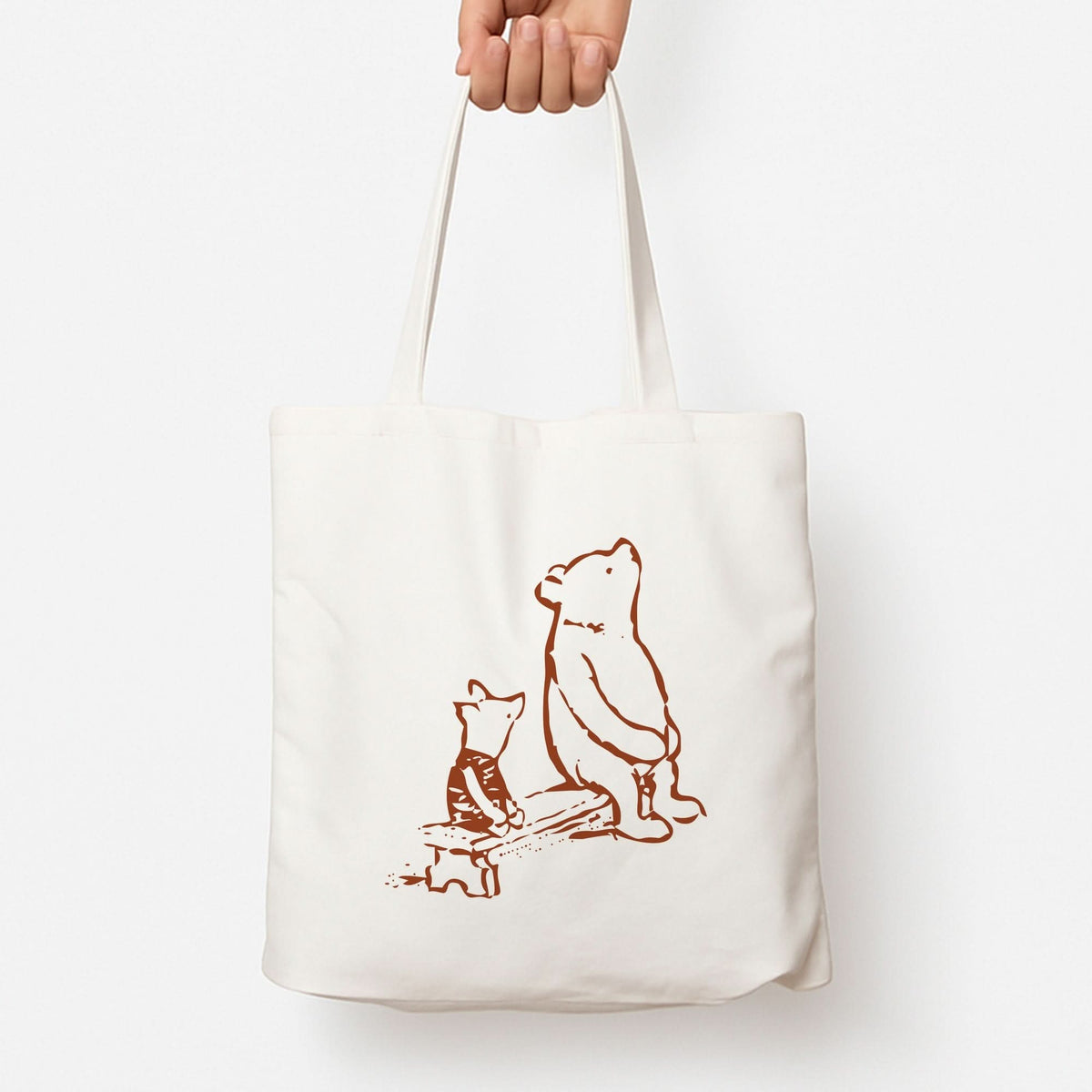 Winnie & Pig Tote Bag