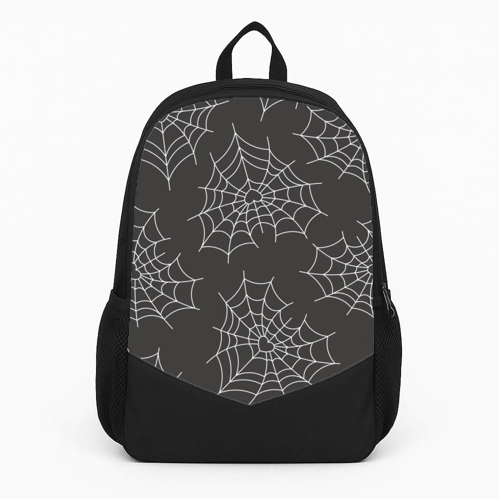 Spiderweb Hearts Pattern Backpack