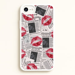 Front Page Kisses iPhone 6 / 7 / 8 / SE Case