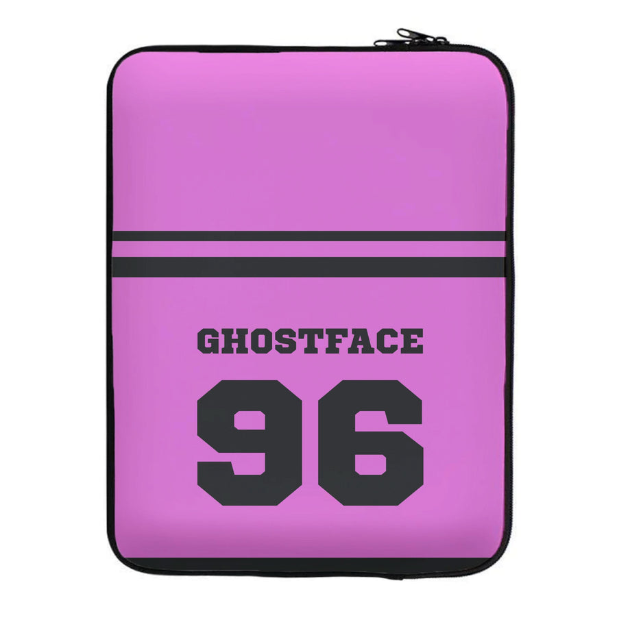 Ghostface 96 Pink Laptop Sleeve