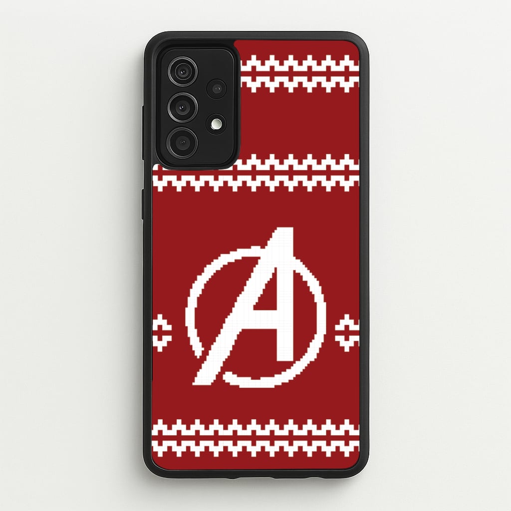 Superhero Team Red Christmas Jumper  Galaxy A52 / A52s Case