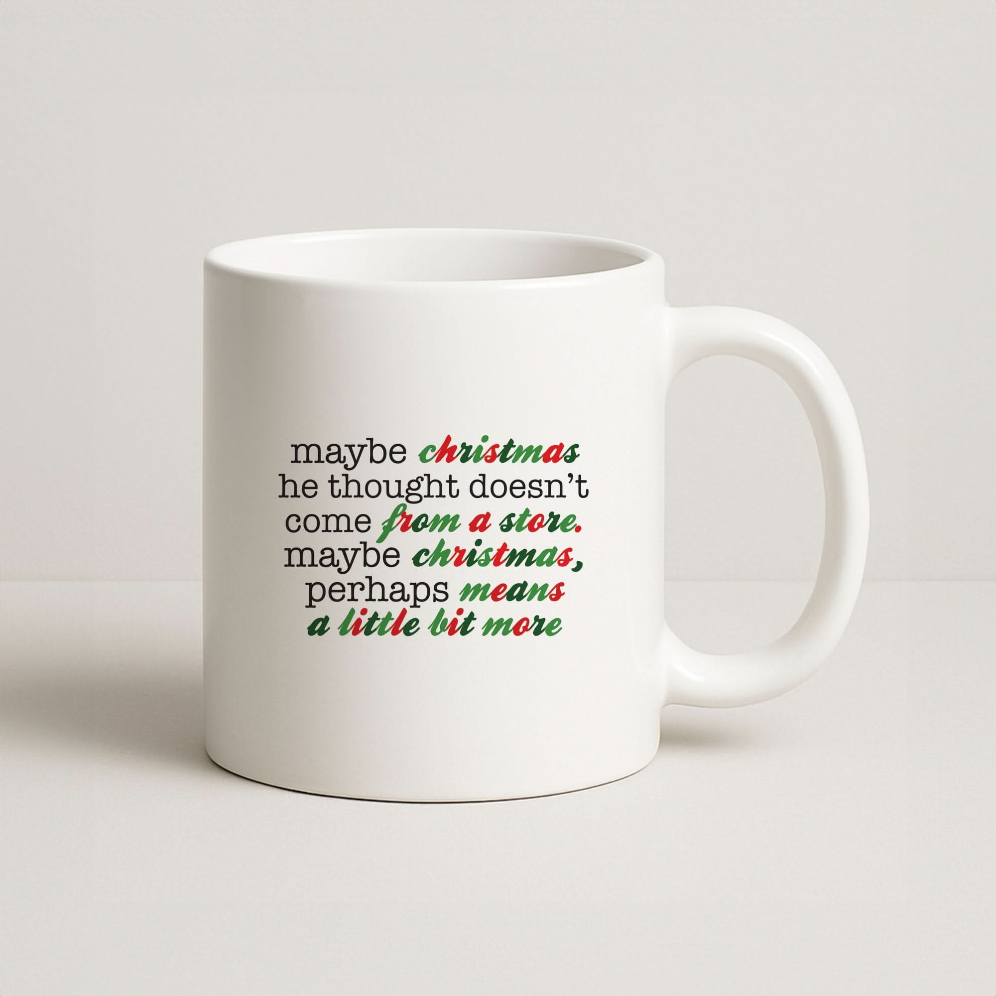 Green Creature Quote Coffee Mug