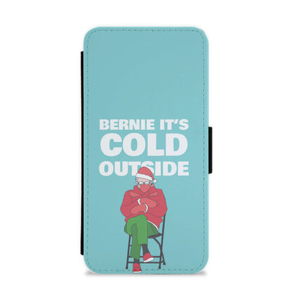 Bernie It's Cold Outside Flip / Wallet Phone Case