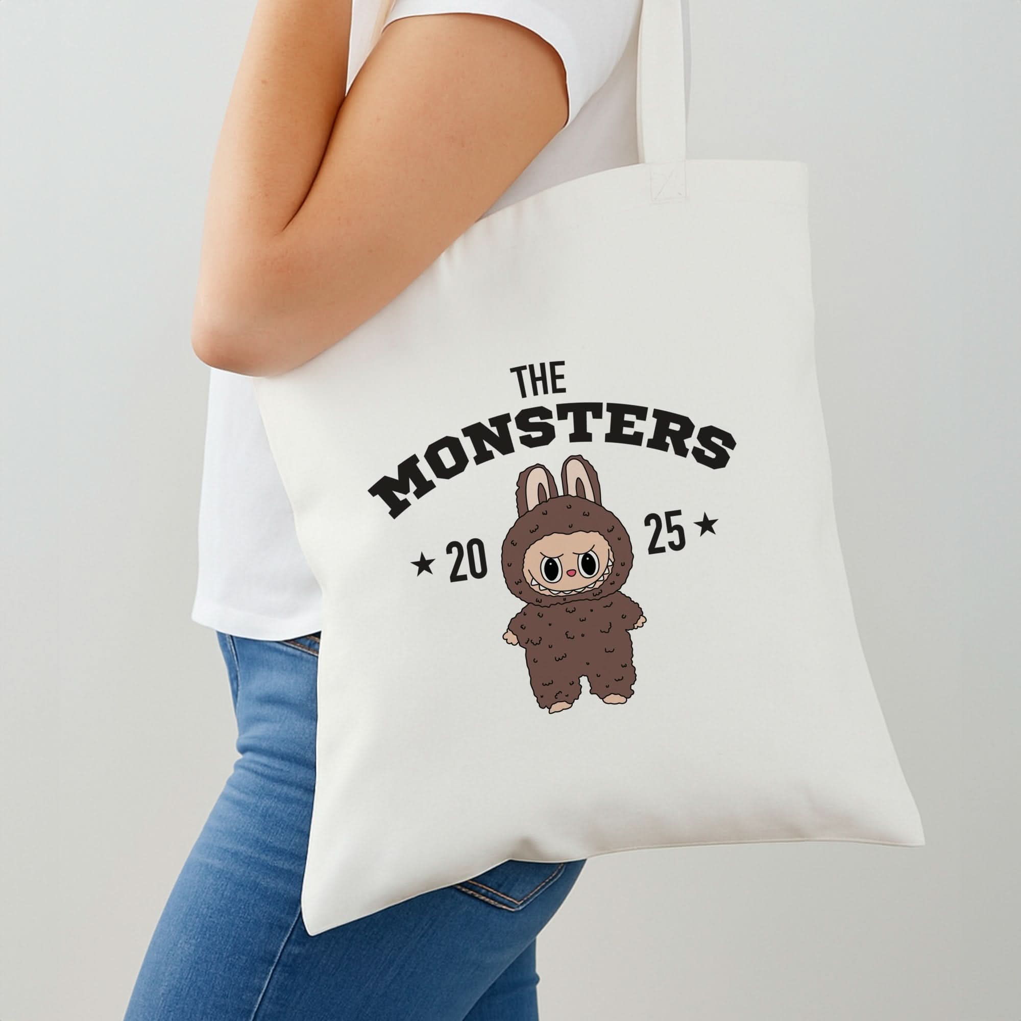 Cute Monster 2025 Biege Shoulder Bag