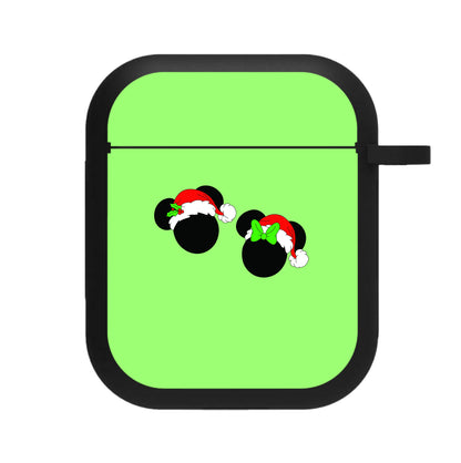 Festive Mice Christmas AirPods Case